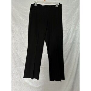 Cache Black Dress Pant With Side Zipper, Polyester Blend Size 8